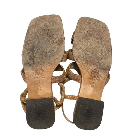 Sesto Meucci leather slide sandals size 9 - Picture 6 of 8